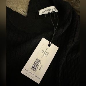 NWT WeWoreWhat Mock Neck Sweater Romper